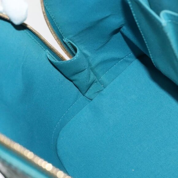 LOUIS VUITTON Monogram Vernis Alma GM Hand Bag Bluenuit LV Auth - Picture 11 of 16